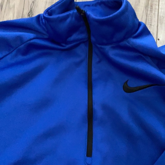 Nike dri fit sweat shirt hoody pullover zip up - Picture 5 of 7